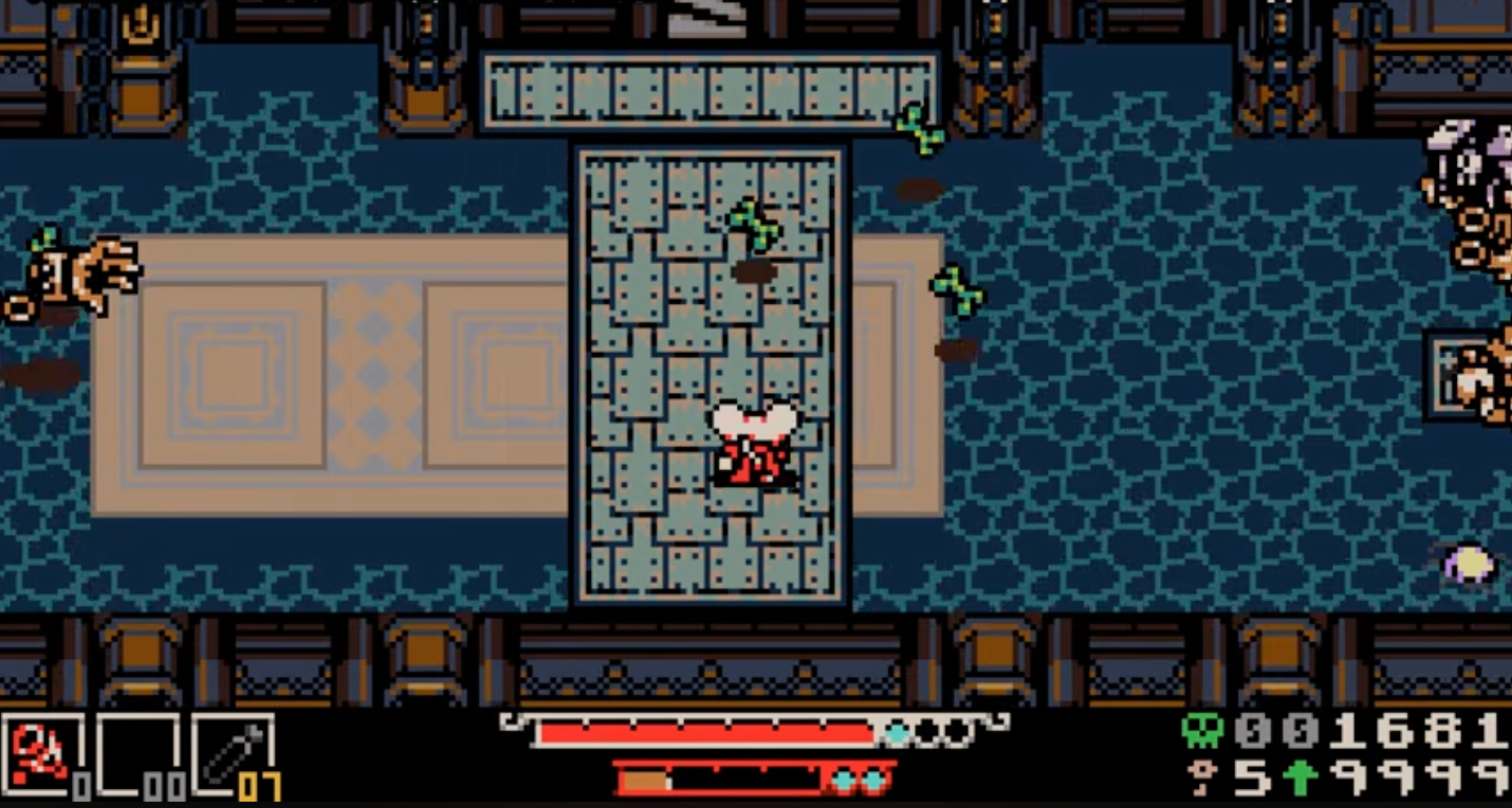 Radiant Manor Chamber route near the Dodging Pendulum Mimic in Mina the Hollower