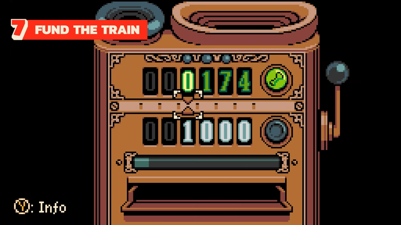 Mina the Hollower train station donation box for fast travel