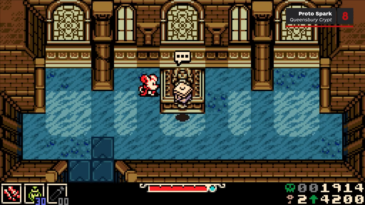 Proto Spark reward screenshot after completing the Duke route in Mina the Hollower