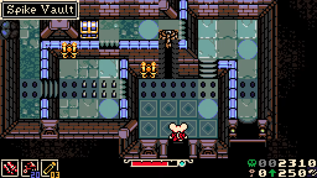 Mina the Hollower options and modifiers on Nintendo Switch