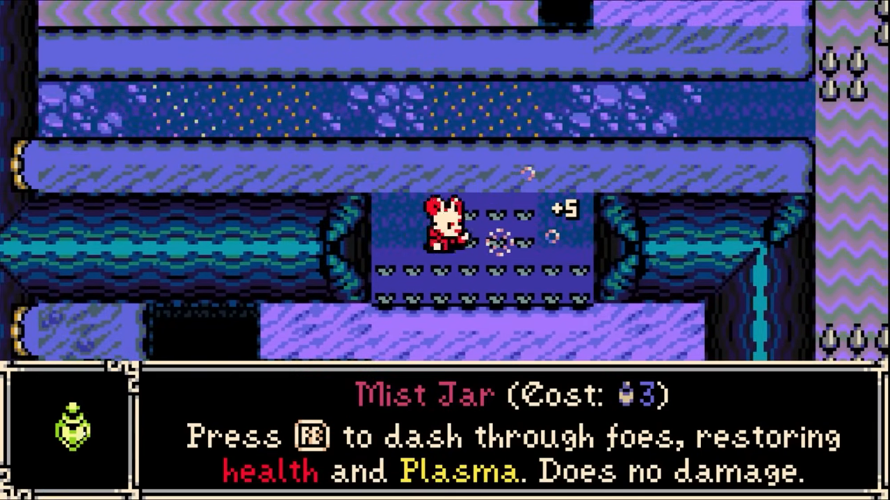 Mina the Hollower Mist Jar healing and plasma tool