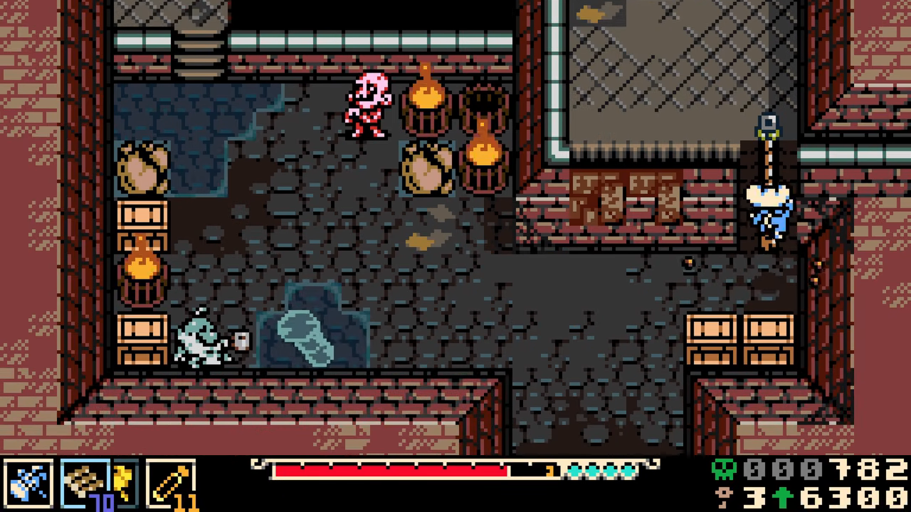 Panino the Trinket Merchant location in Ossex Station Underpass in Mina the Hollower