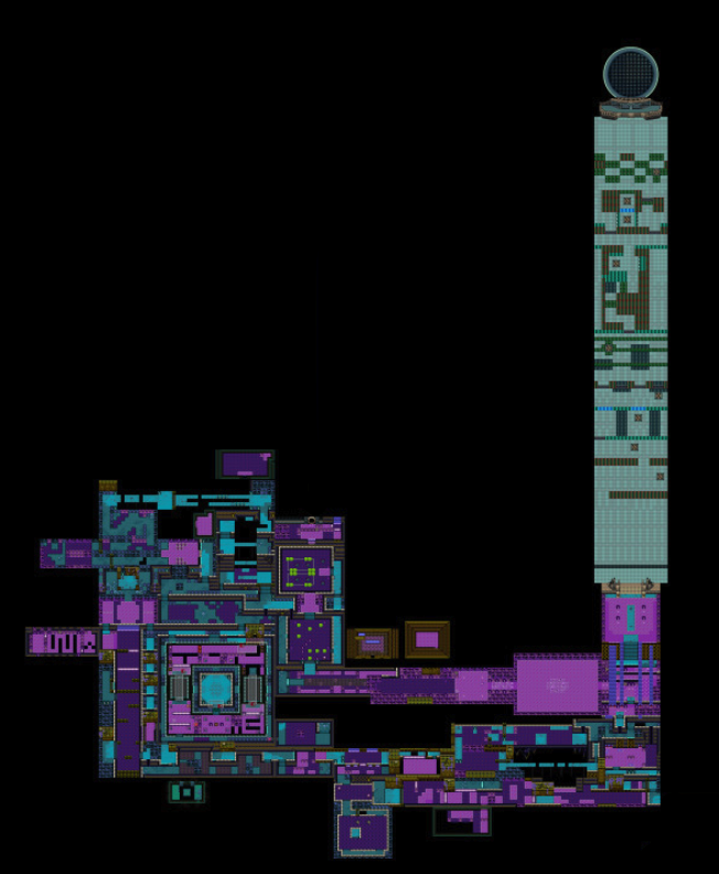 Nox's Bayou Map map