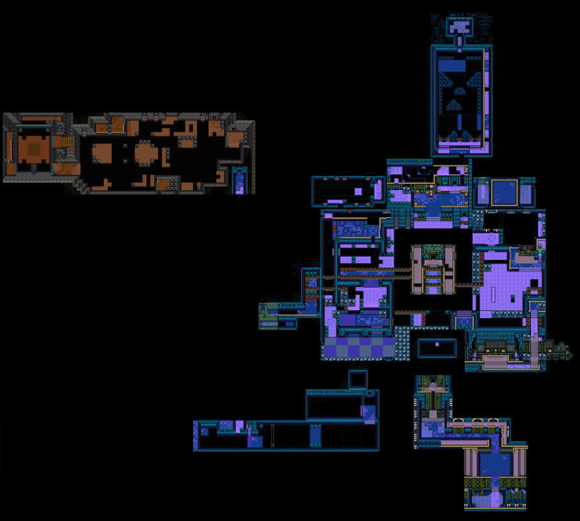 Sandfalls Map map